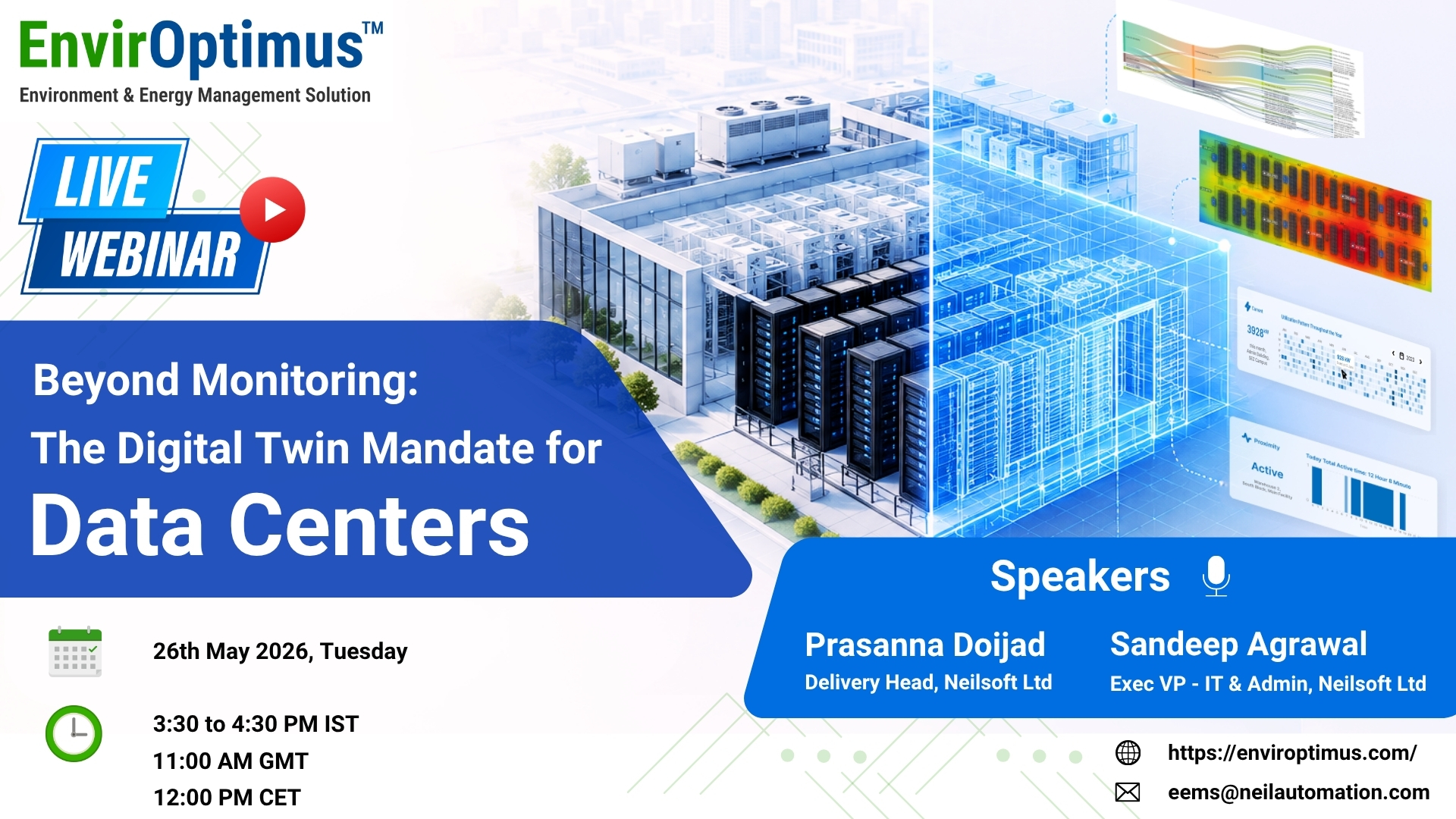 Beyond Monitoring: The Digital Twin Mandate for Data Centers Webinar